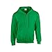 Gildan Heavy Blend Unisex Adult Full Zip Hooded Sweatshirt Top