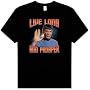 Star Trek Spock LIVE LONG AND PROSPER Vulcan Adult Black T-shirt