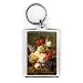 Still Life with Flowers and Fruit, 1827 (oil on canvas) by Jan Frans van Dael - Acrylic Keyring - Art247 - Standard Size