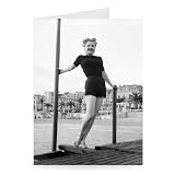 Ann Baxter - Greeting Card (Pack of 2) - 7x5 inch - Art247 - Standard Size - Pack Of 2