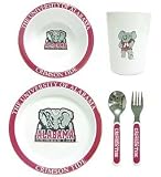 Alabama Crimson Tide 5 Piece Children's Dinner Set