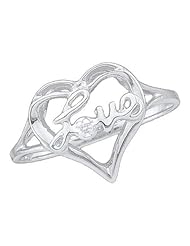 DIAMOND HEART RING