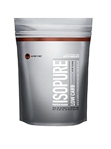 Isopure Low Carb Protein Powder, Dutch Chocolate, 1 Pound