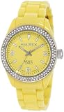 Haurex Italy Women's PY360DY1 Monte Carlo Double Crystal Bezel Ring Luminous Watch