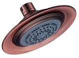 Danze D460001AC Six-Inch 300 Series Showerhead, Antique Copper