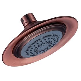 Danze D460001AC Six-Inch 300 Series Showerhead, Antique Copper