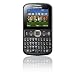 Samsung Chat E2220 Ch@t 220 Unlocked GSM Phone with QWERTY Keyboard, VGA Camera, FM Radio and microSD Slot - Black