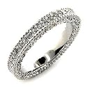 Jewelry - Clear Swarovski Crystal Eternity Ring