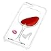 iPhone 6 6S Case-Yerwal Special Red Wine Glass Shape Dynamic Liquid Hard Case Cover For iPhone 6 6S4.7