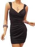 Patty Women Padded Ruched Clubwear Mini Dress Embellished Lace