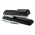 Stanley Bostitch B8 PowerCrown Flat Clinch High-Capacity Desktop Stapler, Metal, Black (B8RC-FC)