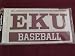 Eastern Kentucky Colonels Eku Baseball Decal