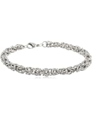 Stainless Steel Byzantine Chain Bracelet
