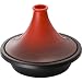 from Le Creuset Le Creuset Cast Iron and Stoneware Tagine, Cerise Model L2138-2767