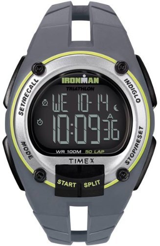 Timex Men's T5K158 Ironman 50-Lap Fullsize Resin Strap Watch
