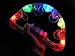 Flashing Tambourine - white
