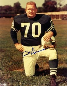 Art Donovan Signed Baltimore Colts 8x10 Photo
