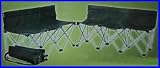 2 Pack 3 SEAT Portable SPORT BENCH- Seats 6 People Total