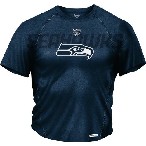 Reebok Seattle Seahawks Sideline Audible Heathered Speedwick Small
