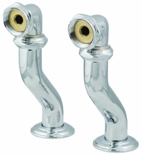 Elizabethan Classics EC2RMSWACACPB Rim Mount Risers, Polished Brass