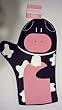 Large Cow with Bell Oven Mitt 36841 By Boston Warehouse
