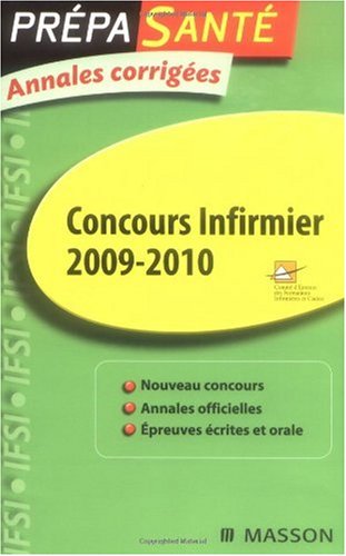 Concours Infirmier : Annales corrigées