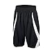 TOPTIE Youth Basketball Shorts, Viscose Knit, No Pockets