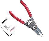 Wright Tool 9H1221S Retaining Ring Plier with Adjustable Stop and Replacement Tips [並行輸入品]
