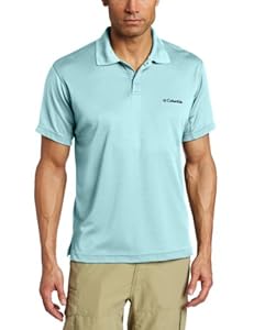 Columbia Men's New Utilizer Polo, Gulf Stream, Small