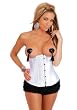 White Underbust Corset