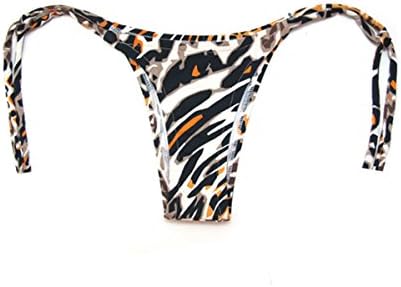 Arpabikineria Women's Brazilian Bikini Tie Side Bottom Madagas X-Small Black