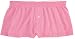 Adult Womens Cut Cotton Jersey Boxer Shorts Pink