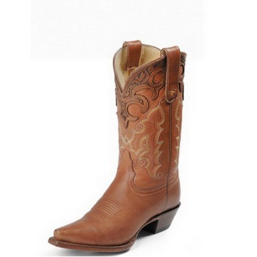 Womens Tony Lama 11 Boots Tan