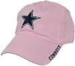 Womens Dallas Cowboys Pink Basic Slouch Cap