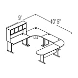 Bush Advantage Hansen Cherry Configuration 40 - Layout for 9
