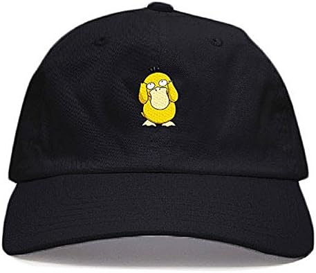 Hat Beast Men's Psyduck Dad Hat Black