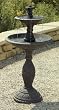 Gray Slate Hunter Kenroy Waterwall Standing Floor Fountain