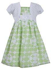 Girls Dots Print Chiffon/Cotton/Leather Lace Belted Sleeveless  Dress