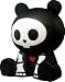 Skelanimals: ChungKee the Panda Vinyl Glow in the Dark Figure