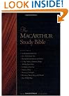The Macarthur Study Bible (Black Genuine Leather w/ Thumbed Index)