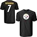 Reebok Pittsburgh Steelers Ben Roethlisberger Name & Number T-Shirt-Size: Large