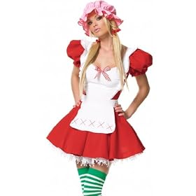 Strawberry Shortcake Dress Storybook Sexy Adult Halloween Costume