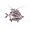 Quality 925 Sterling Silver Tropical Fish Pendant AND Pin with 72 Brilliant Prong-Set CZs, on 18 Inch Chain