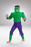 Hulk Child Muscle Deluxe 4-6