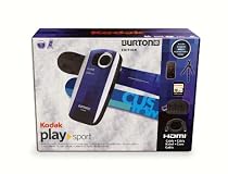 Kodak PlaySport (Zx5) HD Waterproof Pocket Video Camera - Burton Bundle (2nd Generation) NEWEST MODEL
