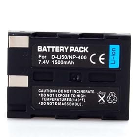 BestDealUSA Rechargeable Li-ion Battery for D-LI50/NP-400