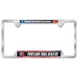 Portland Trail Blazers Metal License Plate Frame