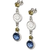 LogoArt St. Louis Rams Crystal Earring