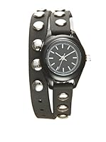 Light Time Reloj Double Tour Studs Negro