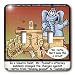 Londons Times Funny Animals Cartoons - Elephant Courtroom Drama - Light Switch Covers - double toggle switch